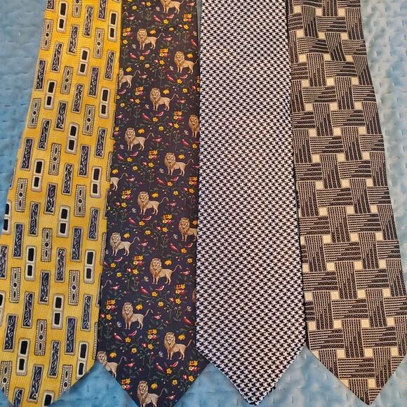 Paul Fredrick silk ties. Lot of 4 - Picture 1 of 4